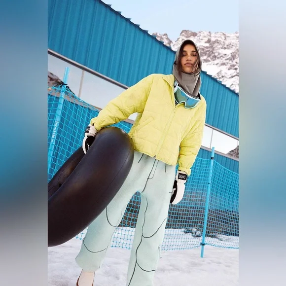 FP Movement by Free People- Hit The Slopes Pants- Glacial Mist - Picture 4 of 12